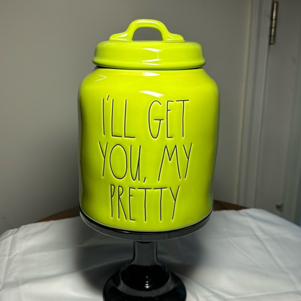 Rae Dunn I’ll Get You My Pretty chubby canister